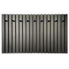Lamele wall clothes hanger 100cm black