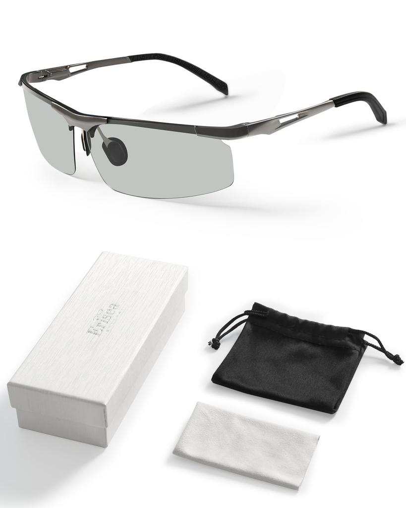 Polarized Photochromic Sports Photochromic UV Road Bike Sunglasses [Erisea] Sunglasses, Sunglasses, Men's, Women's, Unisex, Sunglasses, UV400,