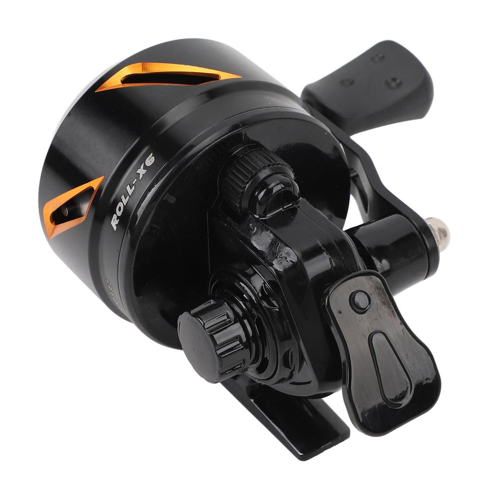 Mulinello da Pesca Alta Velocità 3.9:1 Rapporto di Recupero 3+1 Cuscinetti Maniglia Reversibile per Recupero Sinistro Destro