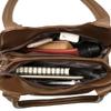 Women's Bag Large Capacity Portable Tote Bag Commuter PU Shoulder Crossbody Bag