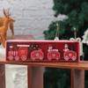 Christmas micro landscape mini luminous small house tabletop ornament Christmas tree ornament children's small gift