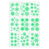 Christmas Window Clings For Glass Windows, 9 Sheets Christmas Window Decals, Glow In The Dark Snowflakes Christmas Window Stickers For Holiday Decorat