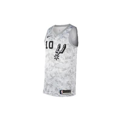 X NBA San Antonio Spurs DeRozan Recompensa Limitada Camiseta de Baloncesto para Hombre camiseta Camuflaje Blanco BQ1175-103