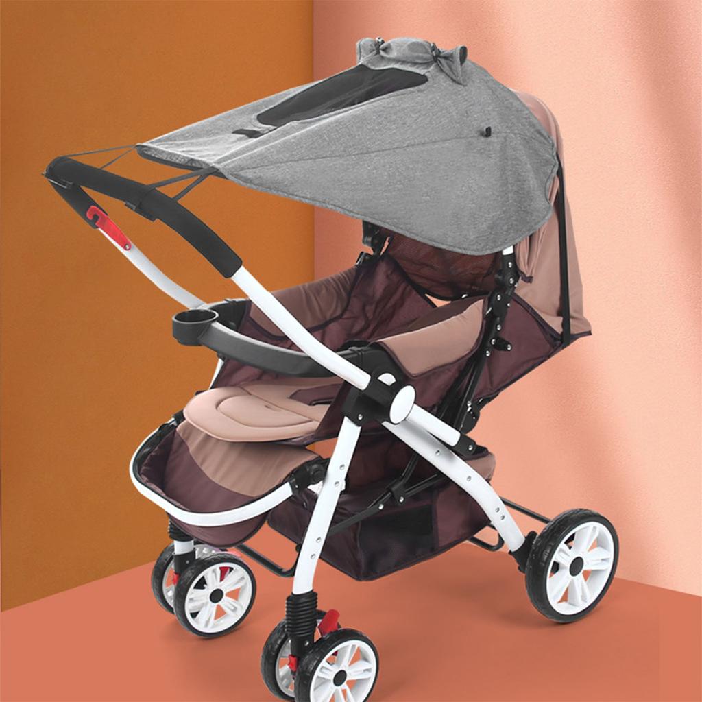 Baby Stroller Awning Universal Sunscreen Canopy Pushchairs Sun Shade UV Protection Rainproof