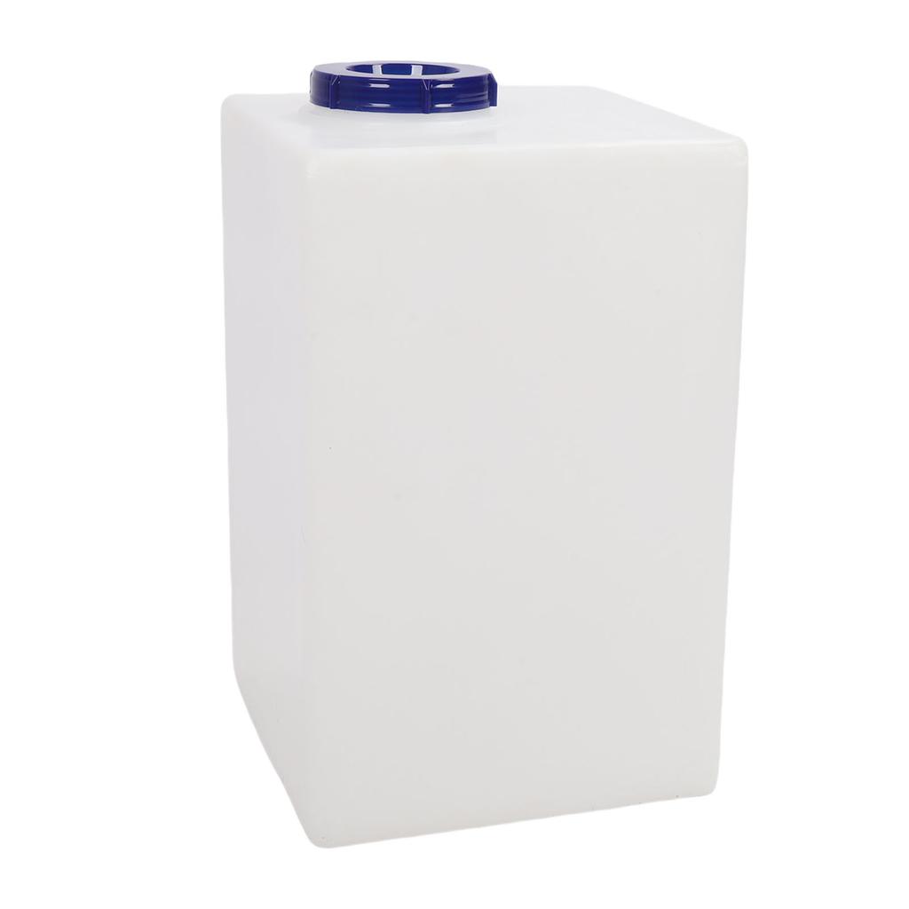 11 Gallon RV Fresh Water Storage Tank 11.81x11.81x18.50in Heatproof Coldproof PE Drinking Water Tank for Motorhome