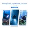 Wurkkos Diving Lumens DL06 LED Rechargeable Water Lung Diving Beam 6 IPX8 100m Underwater Flashlight Light, 15,000 Flashlight, Light, 100° Angle,