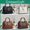 Bag Pu Leather Crocodile Texture With Zipper Closure For Daily Use