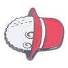 Golf Ball Marker Hat Clips Removable Magnetic Anti Rust Marker Hat Clip for Women Men Adults Red
