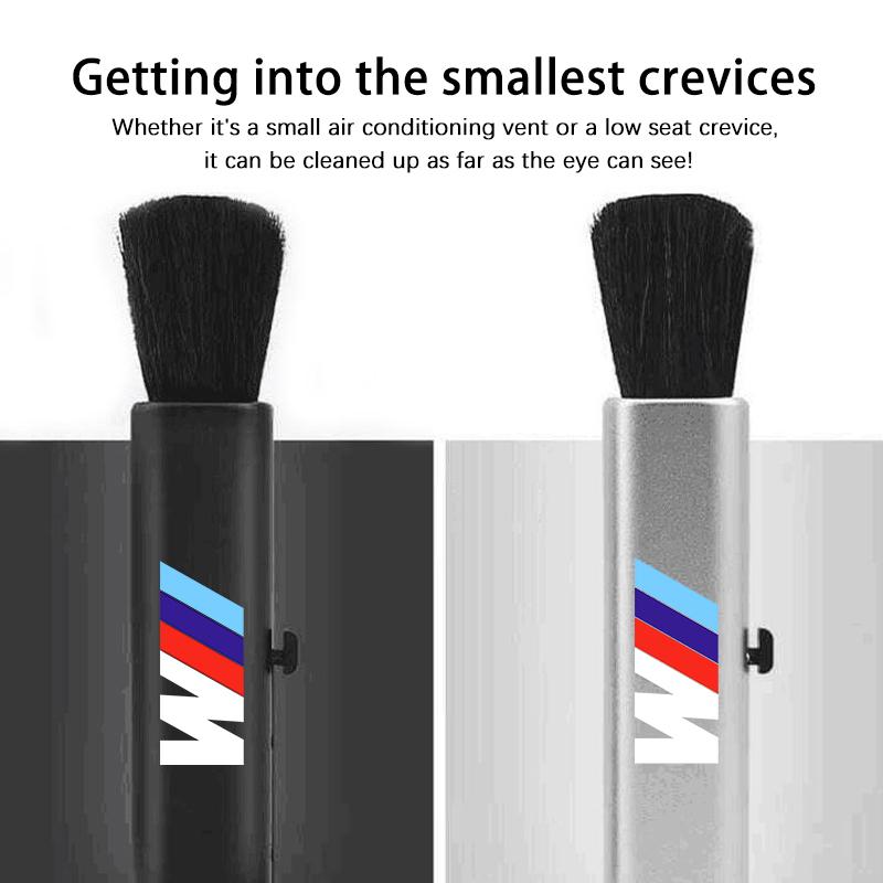 HVHE9 Car Outlet Cleaning Air-Conditioner Tool Multifunct Dust Brush For BMW M Performance Alpina M3 M5 M6 X1 X3 X4 X5 G20