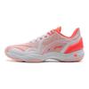 Buty do badmintona Li Ning Qixi z niską cholewką Buty unisex Biało-czerwone AYZT009-2