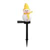 Solar Powered Snowman Stake Light Outdoor Christmas Decoration for Yard Garden & Pathway Auto On/Off Waterproof Festive Atmosphere Lights