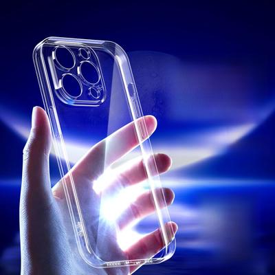 iPhone 12-15 Yumuşak Kılıf: Şeffaf, Düşmeye Karşı Koruyucu Kılıf