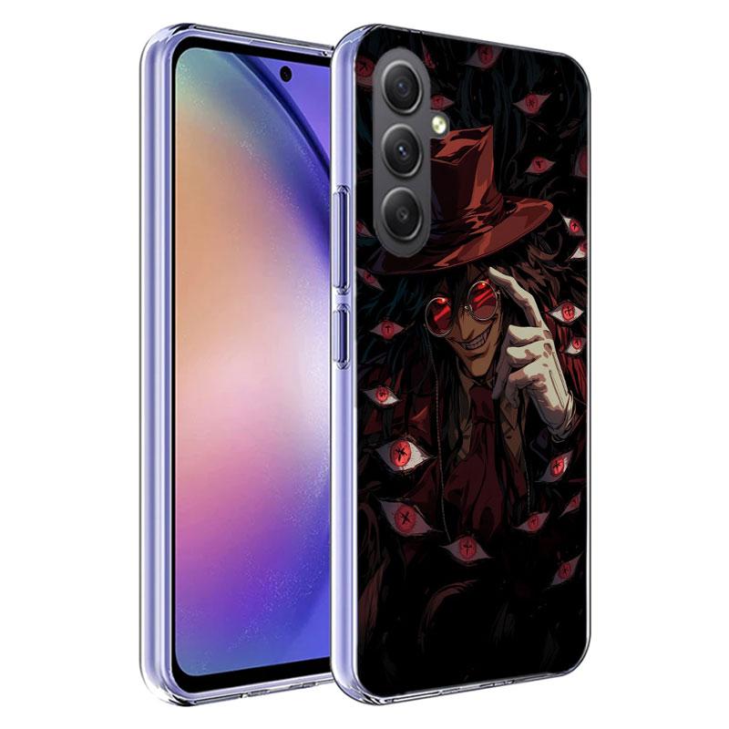 Alucard Helsing Phone Case for Samsung A17 A37 A57 A07 A16 A26 A36 A56 A06 A02S A12 A22 A32 A52S A04S A14 A24 A34 A54 A03 A13 A3