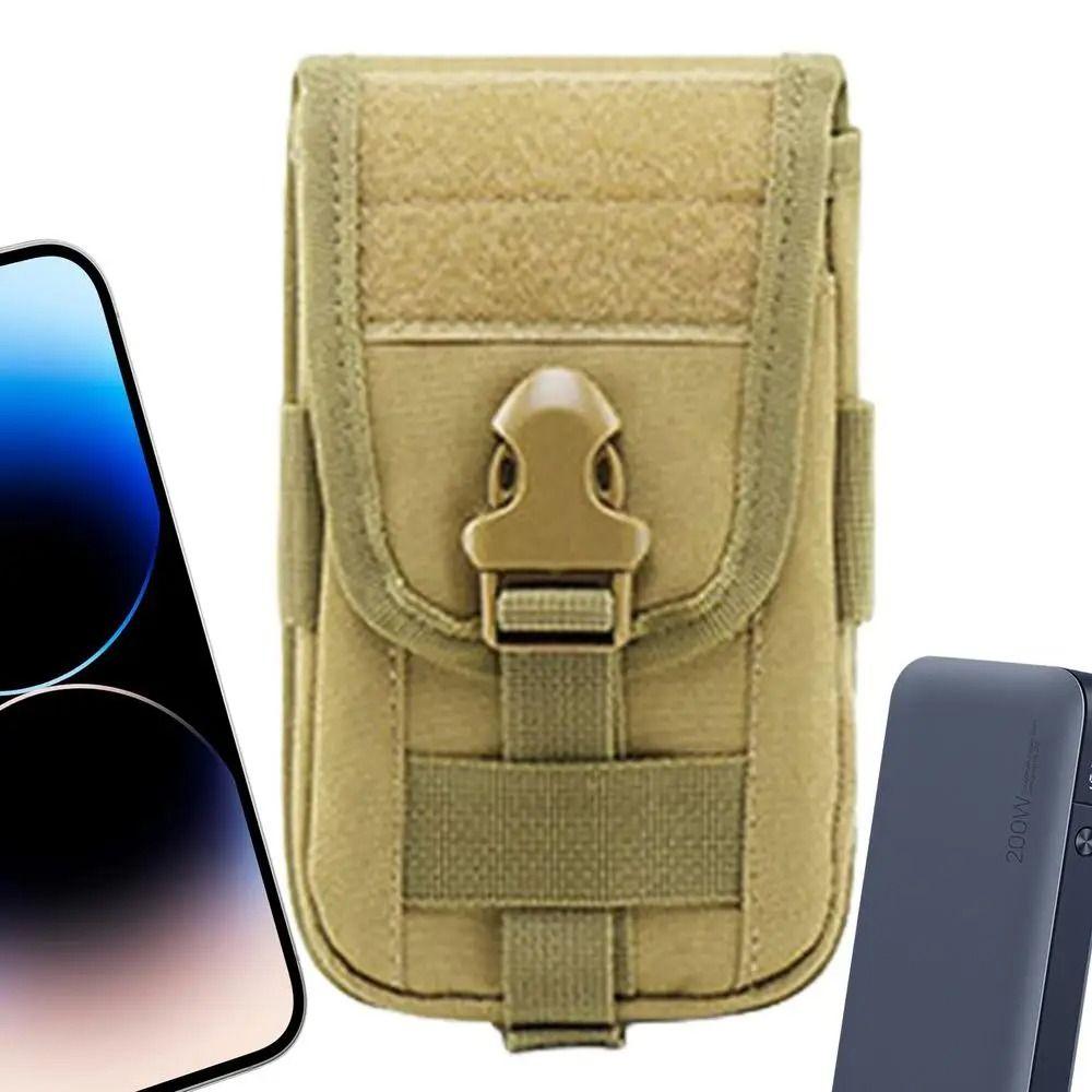 Handytasche mit großer Kapazität, Gürteltasche aus 1000D Nylon, Clip-On-Hülle, Tasche für Outdoor-Aktivitäten