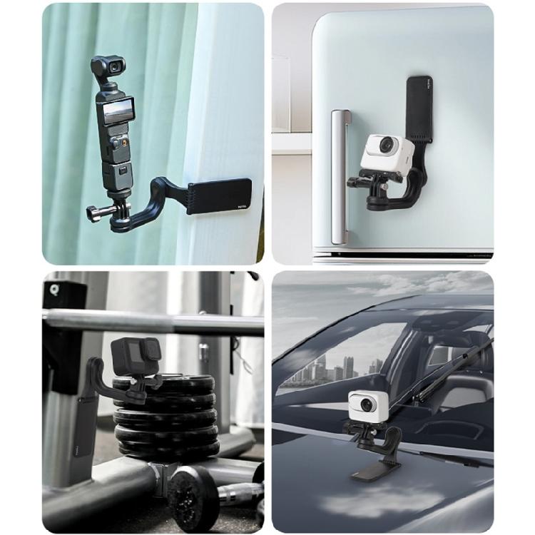 Portable Magnetic Camera Support Quick Release Rotatable Stand Bracket For Action 5/Pocket 3 Action Camera Accessories
