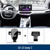 Dedicated Phone Holder for 2020-2023 Geometry C, Car Navigation Mount, Clip-On Interior Part
