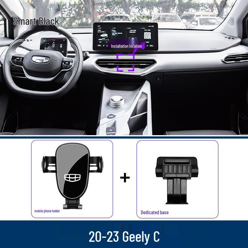 Dedicated Phone Holder for 2020-2023 Geometry C, Car Navigation Mount, Clip-On Interior Part