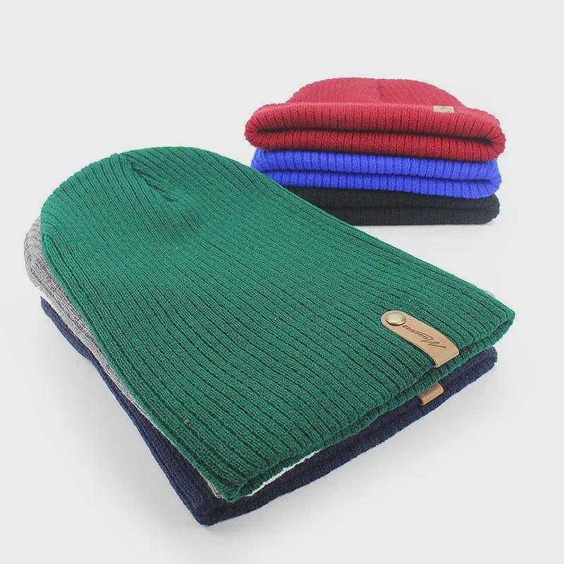 Gorro de Lã Tricotado Unisex: Gorro Elegante e Quente de Outono e Inverno para Adultos, Acessório de Moda Mais Vendido