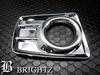 BRIGHTZ Chrome Fog Light Covers for Custom early 17168 N-BOX (JF1/JF2, model) [FOG-COV-021] (JF F1/F2, 1/2) N-BOX Custom, N-BOX Custom, N-BOX Custom,