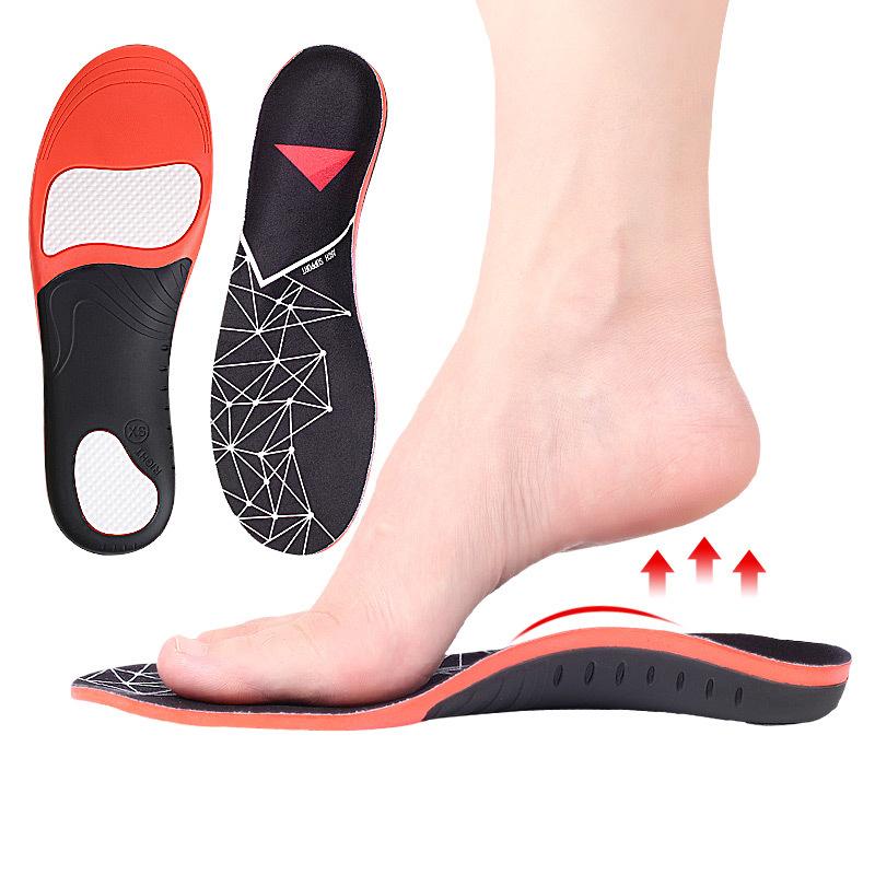 High Elastic Shock Absorption Sweat Absorption Sports Insole Foot Valgus Flat Foot Full Pad Arch Support Insole