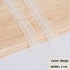 10 Yards Length Embroidered Lace Ribbon 3cm Width DIY Lace Material  For Gift Box