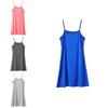 Elegant Women Tank Top Cami Dress With Adjustable Spaghetti Straps For Comfort