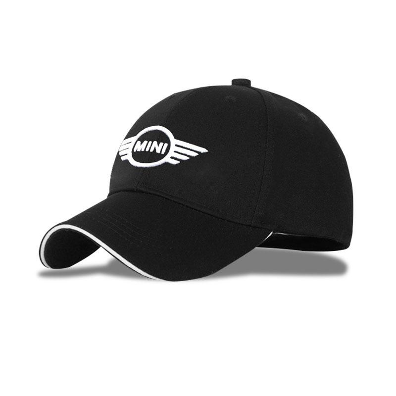 Fashion Men Women Car Decoration Baseball Cap Car Logo Sun Hat For BMW Mini Cooper F54 F55 F56 R56 R60 SONE Roadster Clubman Coupe