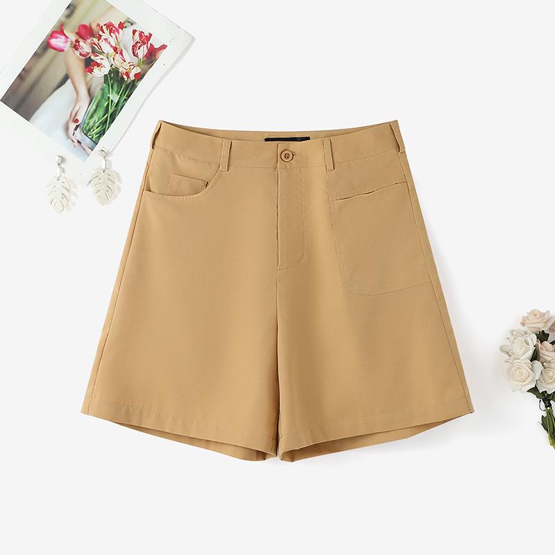 ZANZEA Women Casual Solid Color Loose Summer Short Pants