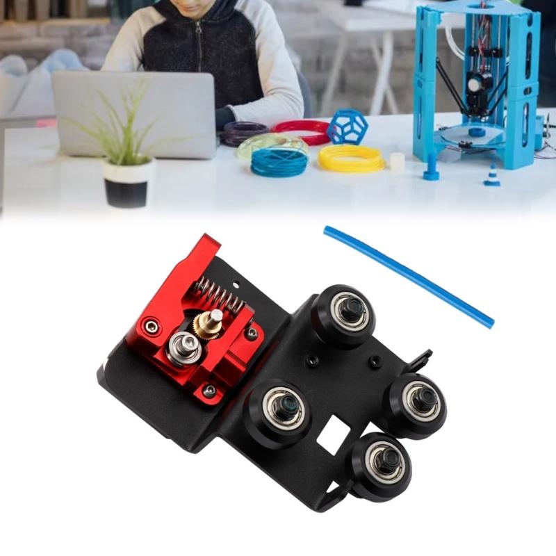 Metal Extruder Upgraded Kit with Mounting Plate for Ender3/CR10 3D Inter Enhanced Stability High Ecision Inting