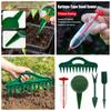 Seeds Spreader Seed Spacer and Seeder Tool Gardening Drilling and Loosening Tools Soil Puncher Loosening Gardening Accessories