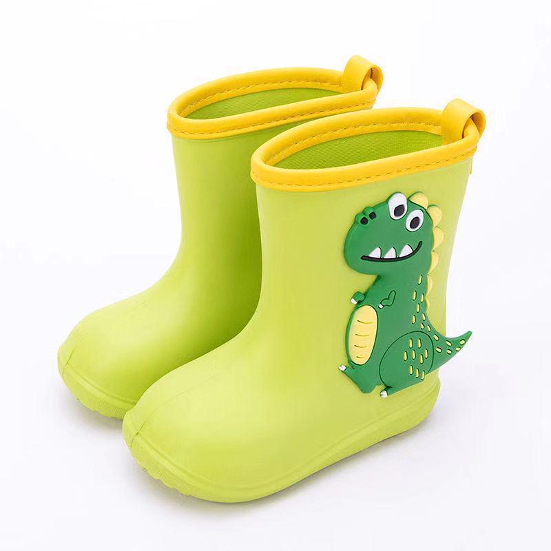 Children's Non-slip Waterproof Rain Boots - Cartoon Design for Boys and Girls