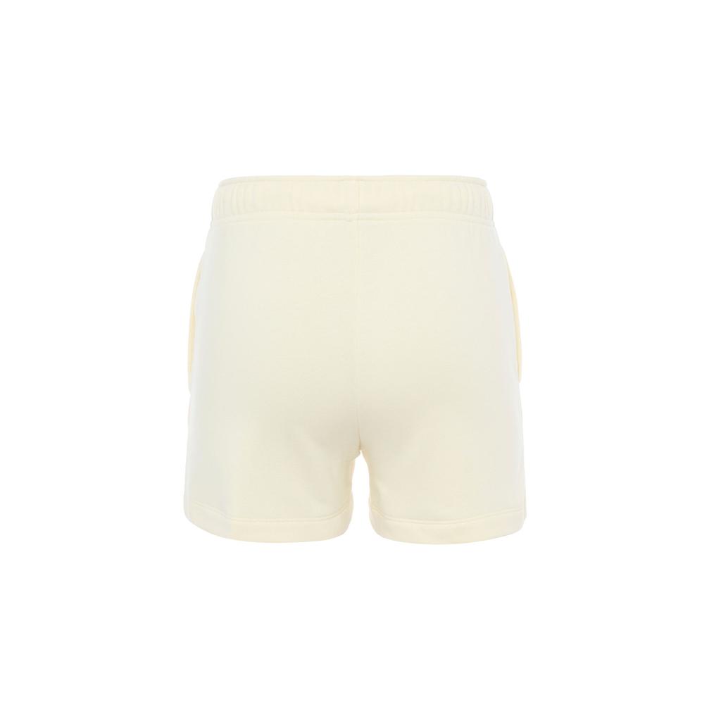 Nike Solid Color Logo Drawstring Shorts Women Bottoms Off-White DQ5803-113