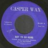 7-Zoll-Schallplatte PATRICK ALLEY HUGH HENDRIKS THE Got To Go Home BH001 Casper Wax US Reggae Ska Dub Gebraucht