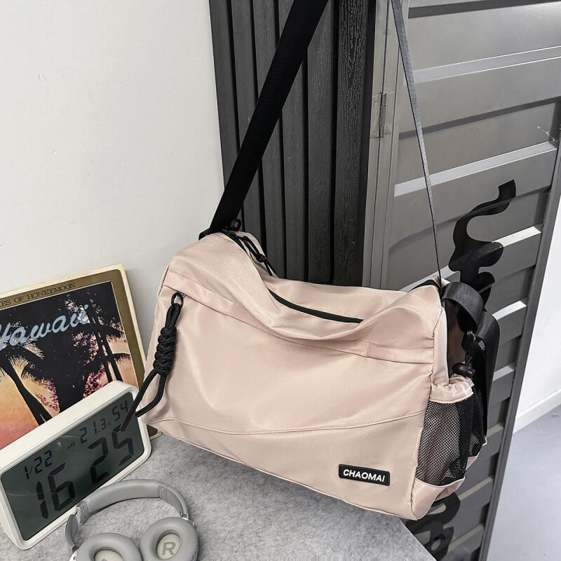 Large Capacity Crossbody Bag Men's And Women's Dry And Wet Separation Sports Messenger Bag Riding Shoulder Bag Shoe Warehouse Travel Bag