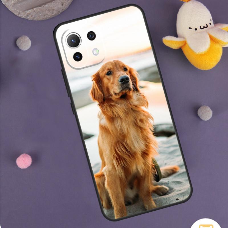 Golden Retriever Dog Case For Xiaomi 15 14 Ultra 13T 14T 15T 17 Pro Max POCO F8 Ultra F5 F6 F7 X5 X6 X7 Pro Cover