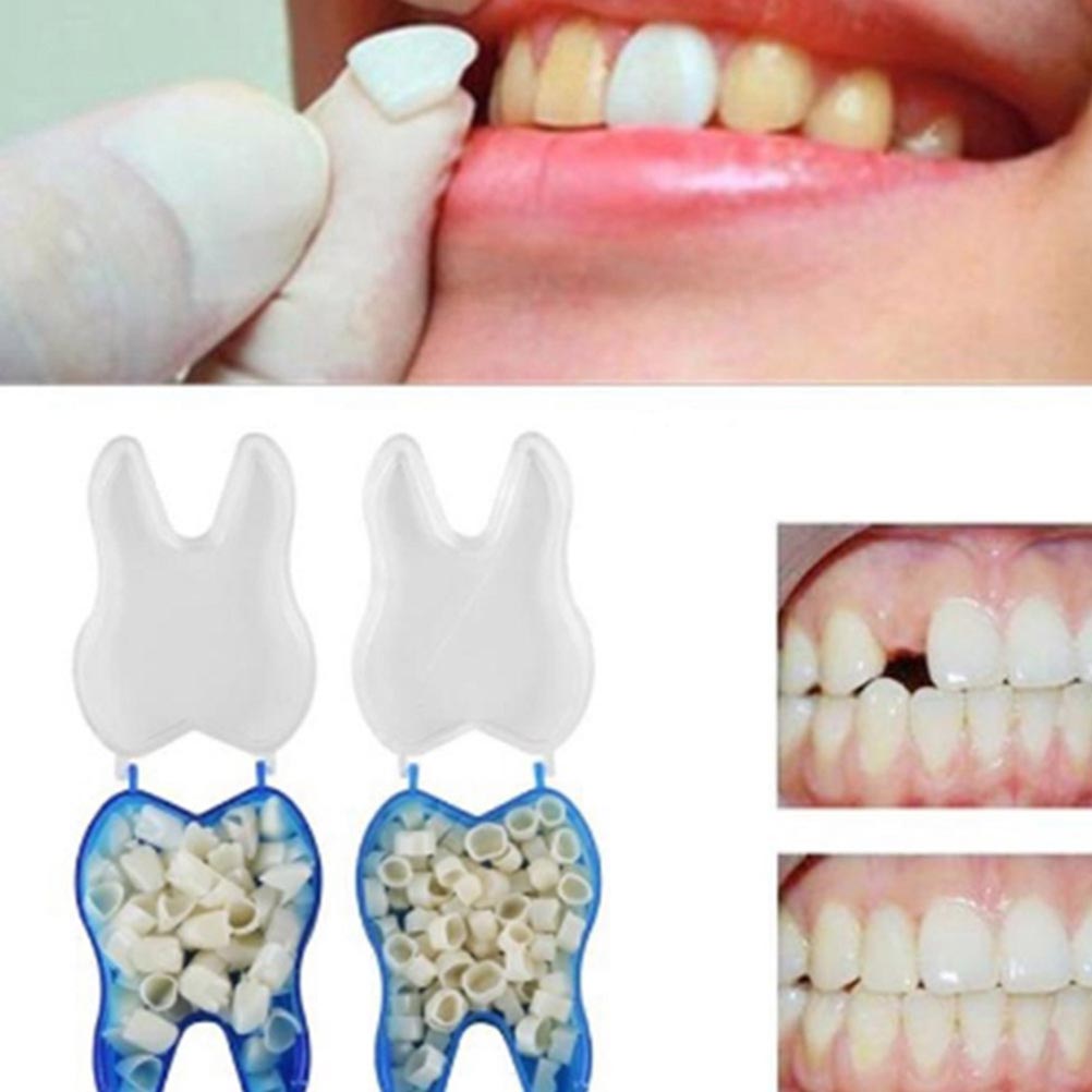 1 Box Dental Temporary Crown Veneer Porcelain Teeth Front Back Molar Teeth