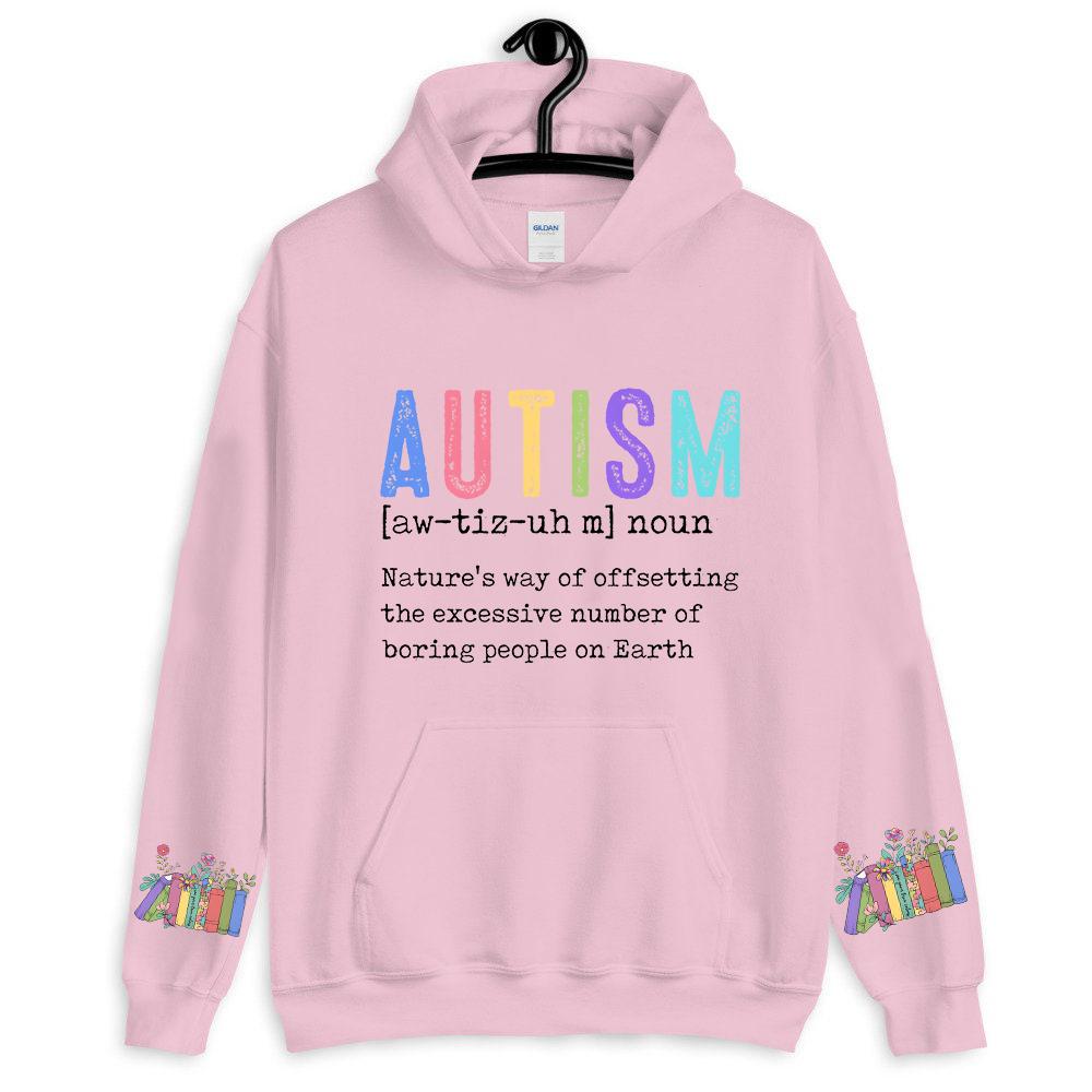 Autism Mom Hoodies Autism Awareness Hoodies Neurodivergent ADHD Sweatshirts Special Education Teacher Fashion Casual Hoodies