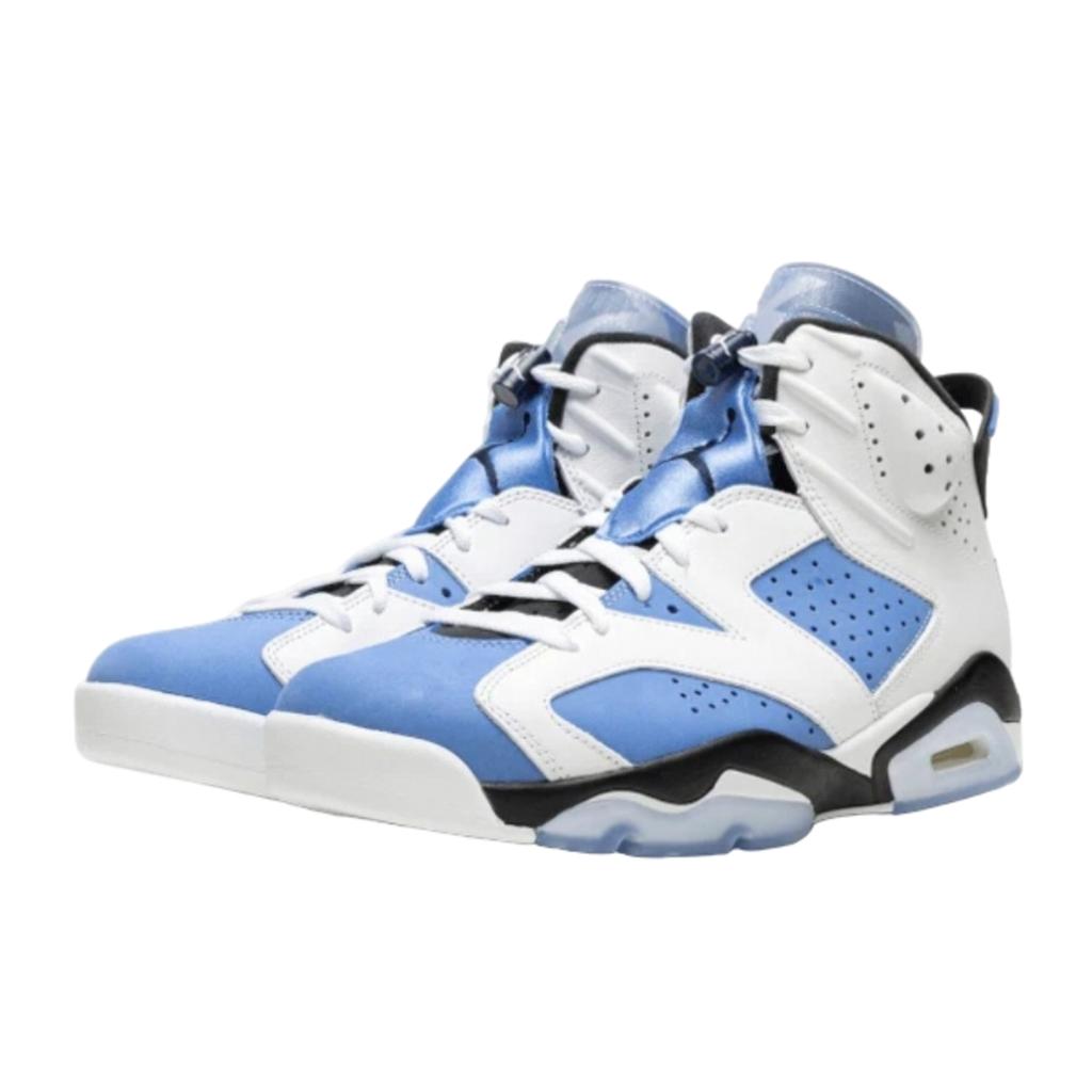 Air Jordan 6 Retro UNC White