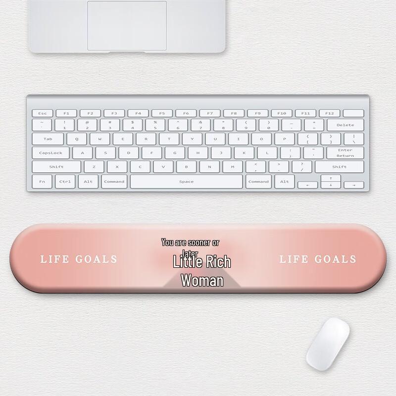 Fumide Cartoon Ergonomic Wrist Rest Mouse Pad & Keyboard Pad Set