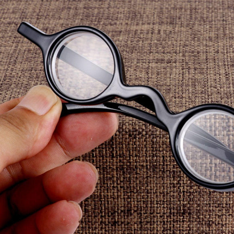 New Round Retro Reading Glasses Man Women Resin Clear 1.5 2.0 1.0 2.5 Presbyopia Tenacity Glass R7W7