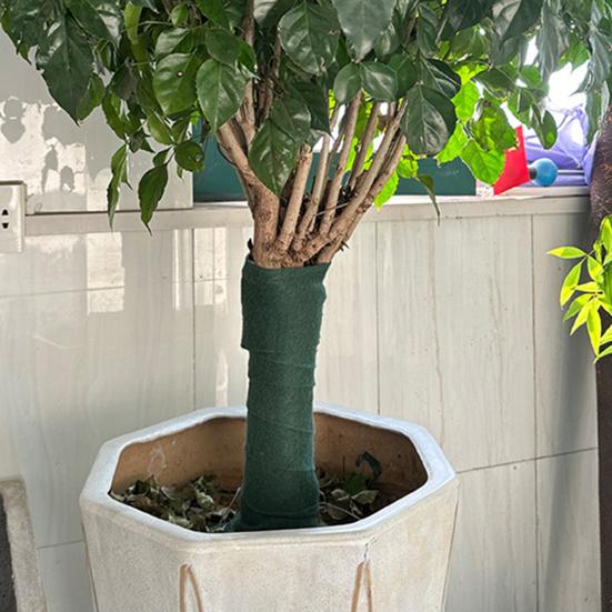 Tree Protector Wrap 56Ft Breathable Winter Freeze Protection Wrap Trunk Bark Guard Away from Deer Animal for Shrub Young Tree Plants