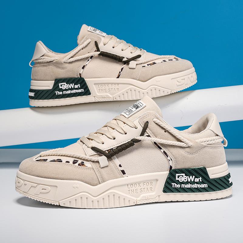 Herren Plateau Schuhe Herbst Studenten Freizeit Sportschuhe Trend Outdoor Atmungsaktiver Laufschuh Designer Herren Canvas Schuhe