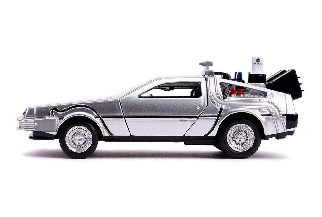 Back to the Future Part II JADA TOYS Metals 1/32 Scale Diecast Car Time Machine DeLorean / BACK TO THE FUTURE PART II JADA TOYS 2019 DIE CAST CAR TIME