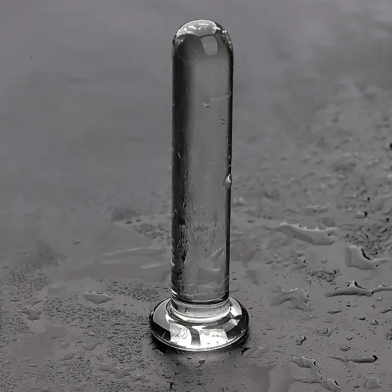Transparent  Anal Plug Dildo Adult Sex Toys Shape Butt Plug Dildos  Anal Pleasure Sex Toys Anal Trainer For Women&Men Couple