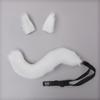 1 Set Faux Fox Tail Real-looking Comfortable To Wear Role-playing Props