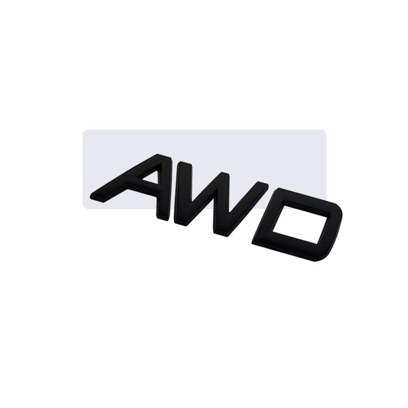 nsyjx8 Car Sticker Metal AWD Emblem Badge Trunk Decal for VOLVO S40 S60 S80 S90 V40 V60 V90 XC40 XC60 XC9 C30 Accessories