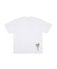 DOUBLE JD Zipper Bear Short Sleeve Tee (White)