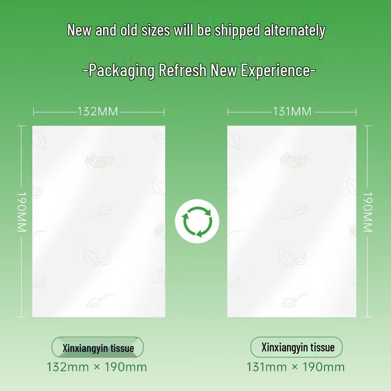 Hsin Hsiang Yin Tea Talk Silk Enjoy 3-Ply Facial Tissues