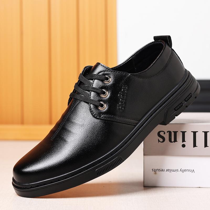 

Men PU Leather Formal Lace-Up Formal Shoe JZ-0931 38 чорний