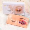 Makeup Practice Mask Board Reusable Eye Makeup Model Eye Makeup Practice Palette For Training Supplies